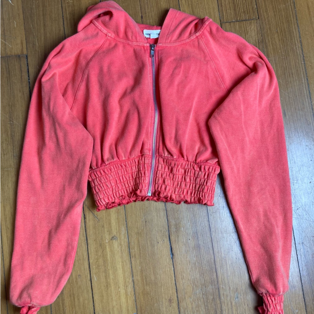Dance & Marvel Cropped Hooded Sweatshirt S